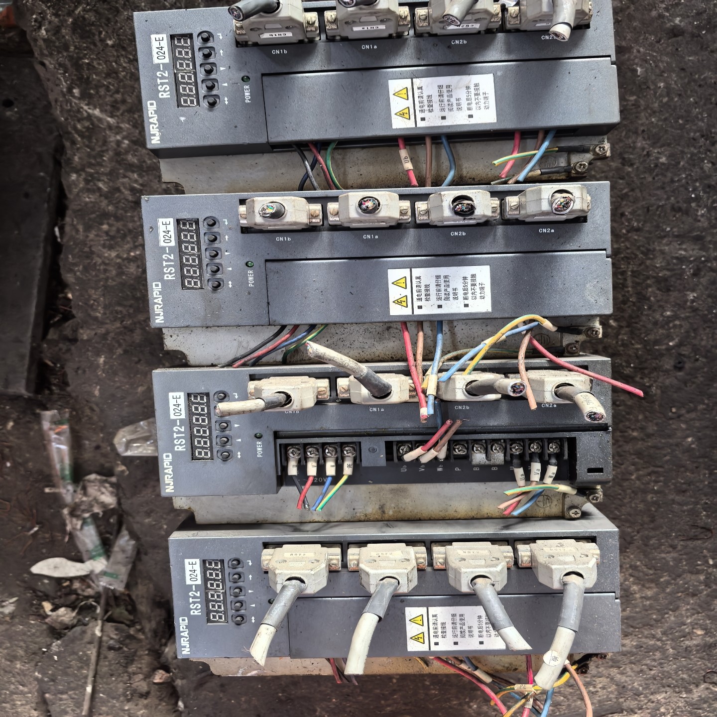 【请询价】现货四台锐普德NJRAPID伺服驱动器RST2-024-E