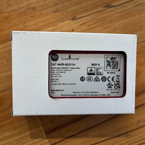 议价AB罗克韦尔安全继电器MSR126.1T 440R-N23114全新原装正品现