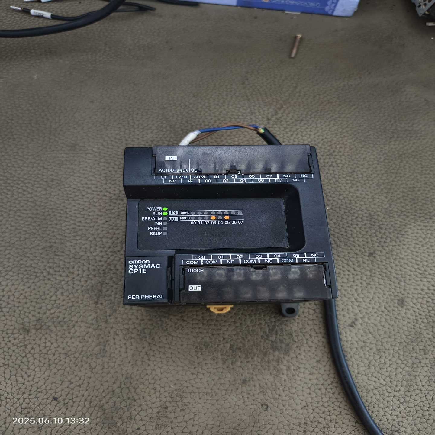 拆机 欧姆龙PLC模块 CP1E-E14SDR-A 功能完好-询价客服