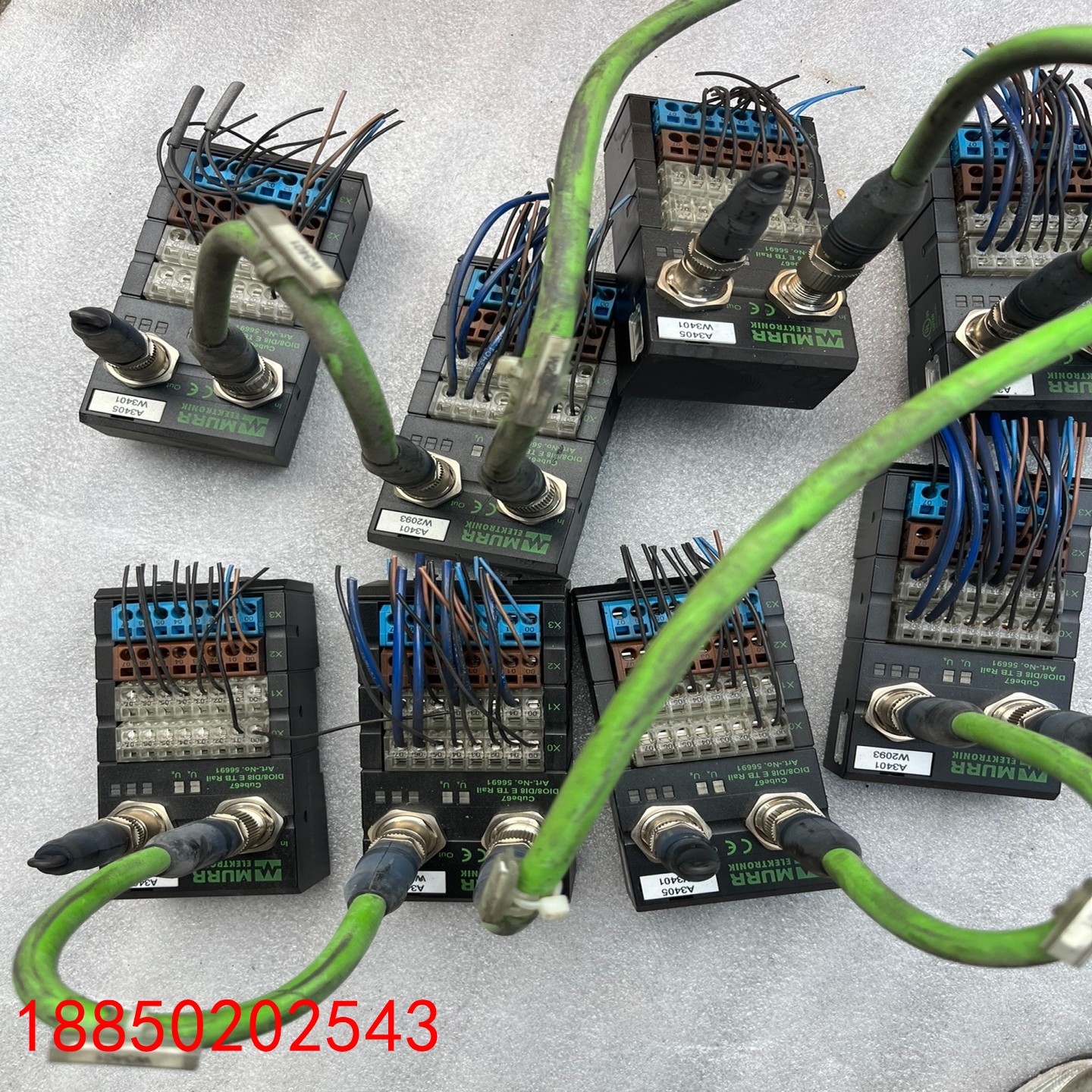 【请询价】穆尔模块DI08DI8 E TB RAIL CUBE67