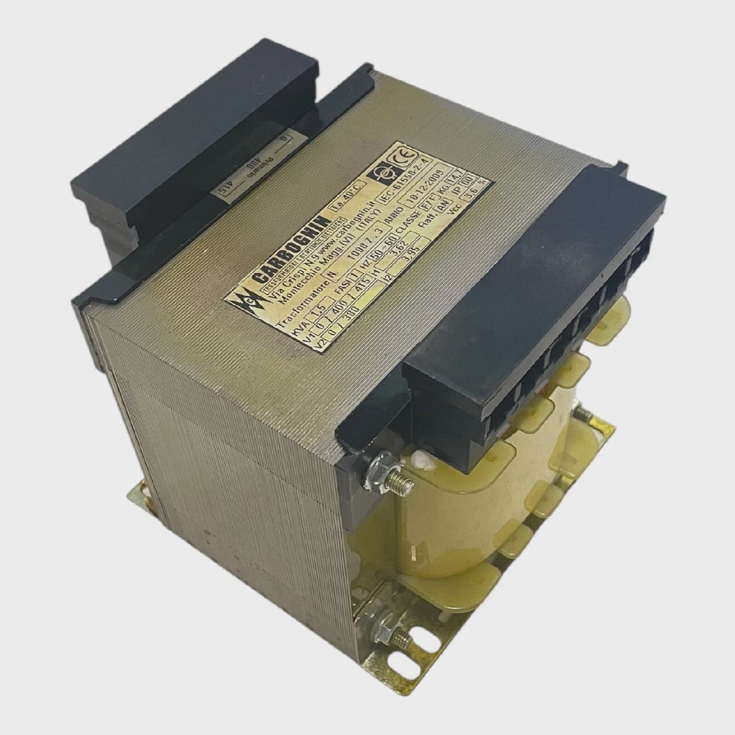 Transformador Carbognin IEC6155824 Para Uso Industrial - 实物图