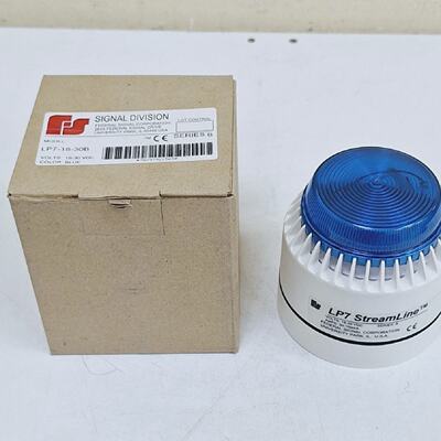 Federal Signal LP7 STREAMLINE  LP71830B Beacon 1830 VDC Blue