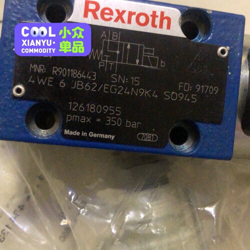Rexroth主机气缸油注油器电磁阀原厂件R9011864拍前询价