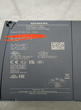 西门子SIMATICS7-1500CPU1516F-3--议价商品