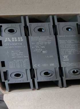 隔离开关OT100FT3询价
