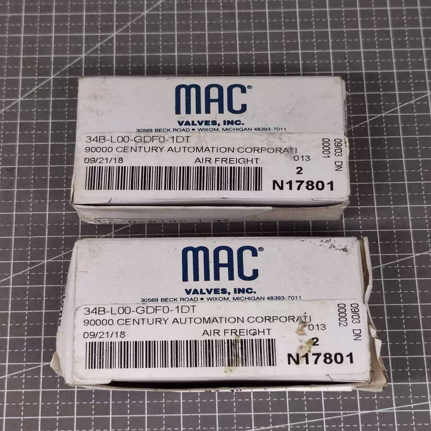 MAC高频电磁阀34B-L00-GDF0-1DT24V询价
