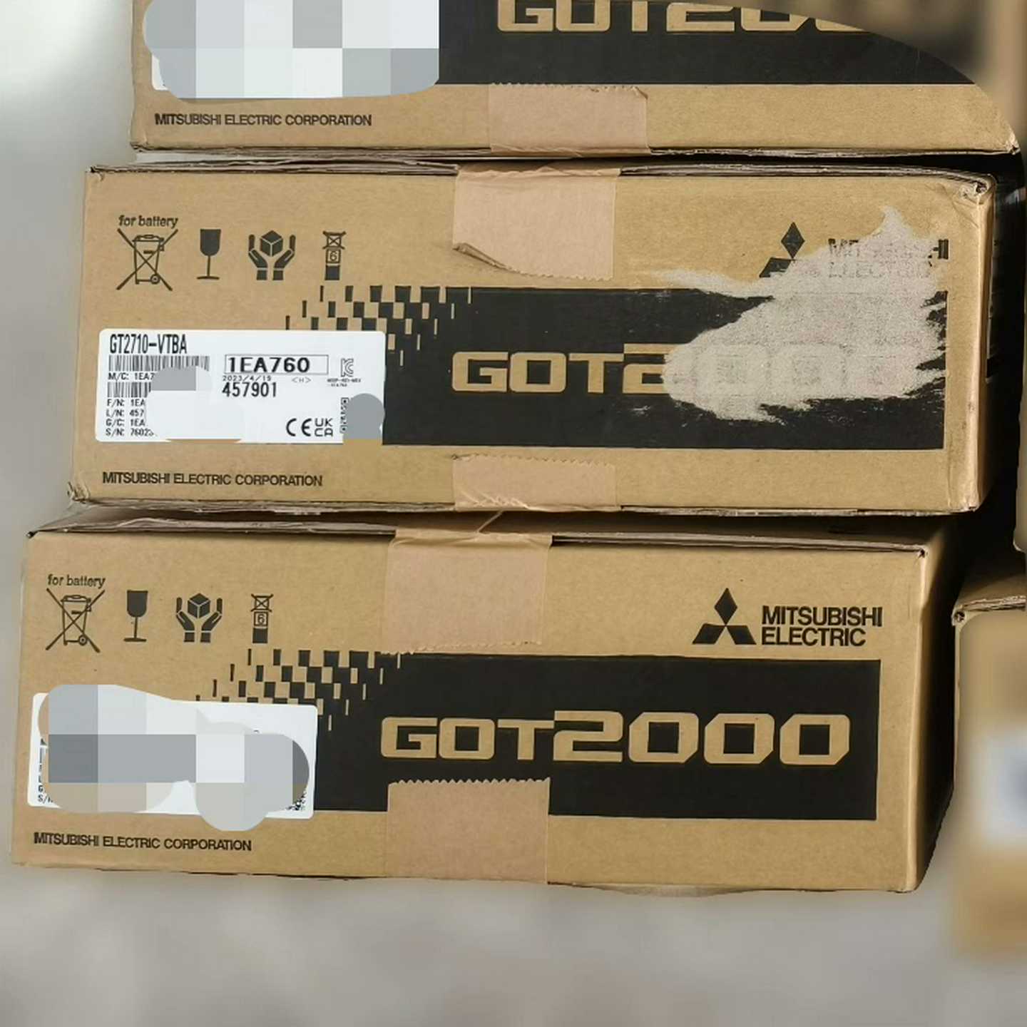 GT2710-VTBA，三菱，实物拍摄，议价出--议价商品