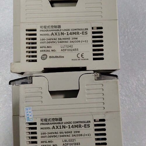 寻士林PLC主机AX1N14MRES测试好后发货普通