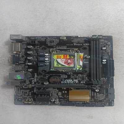 华硕B85M-FPLUS主板带DVIVGA接口--议价商品