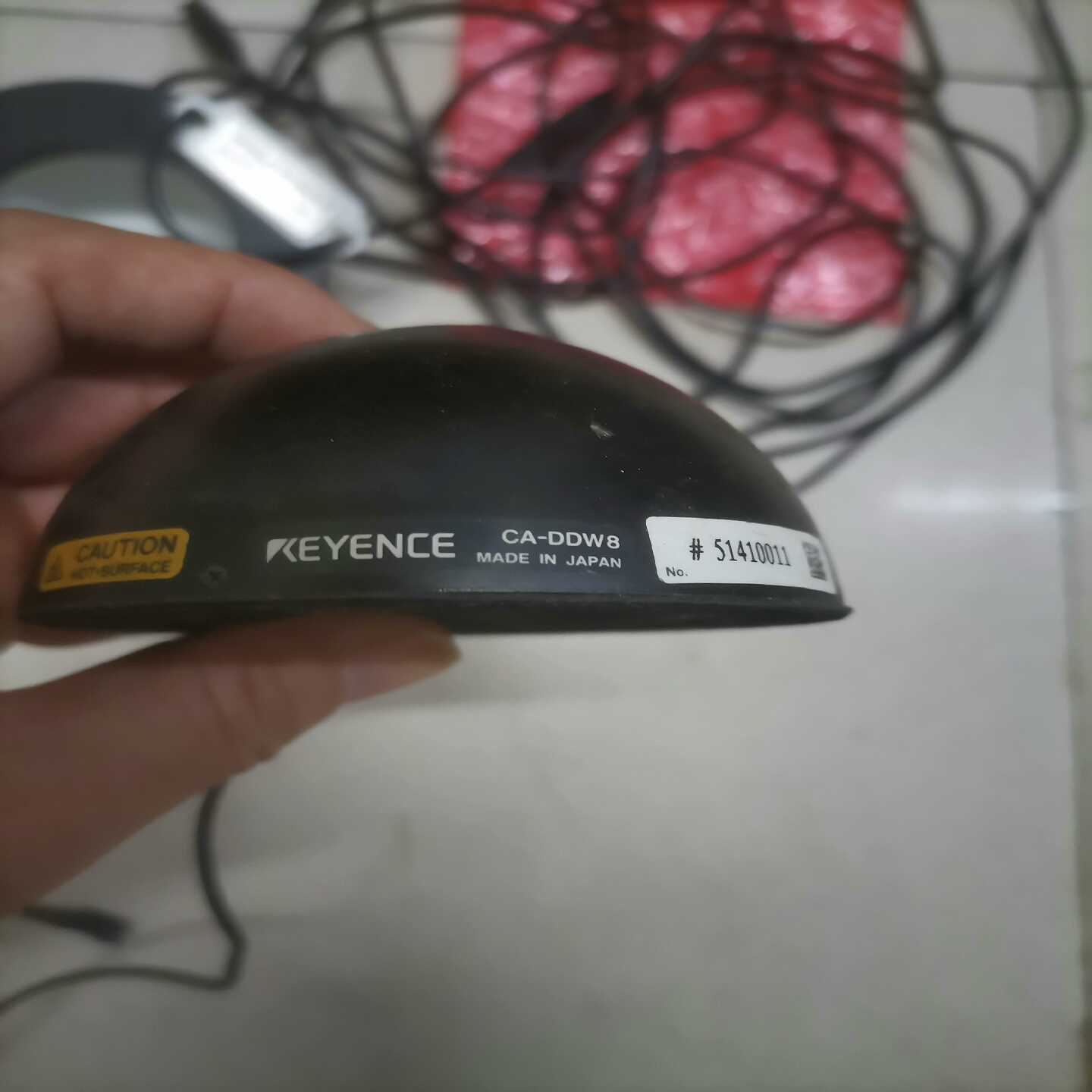 基恩士KEYENCE白色圆顶光源CA-DDW8，询价