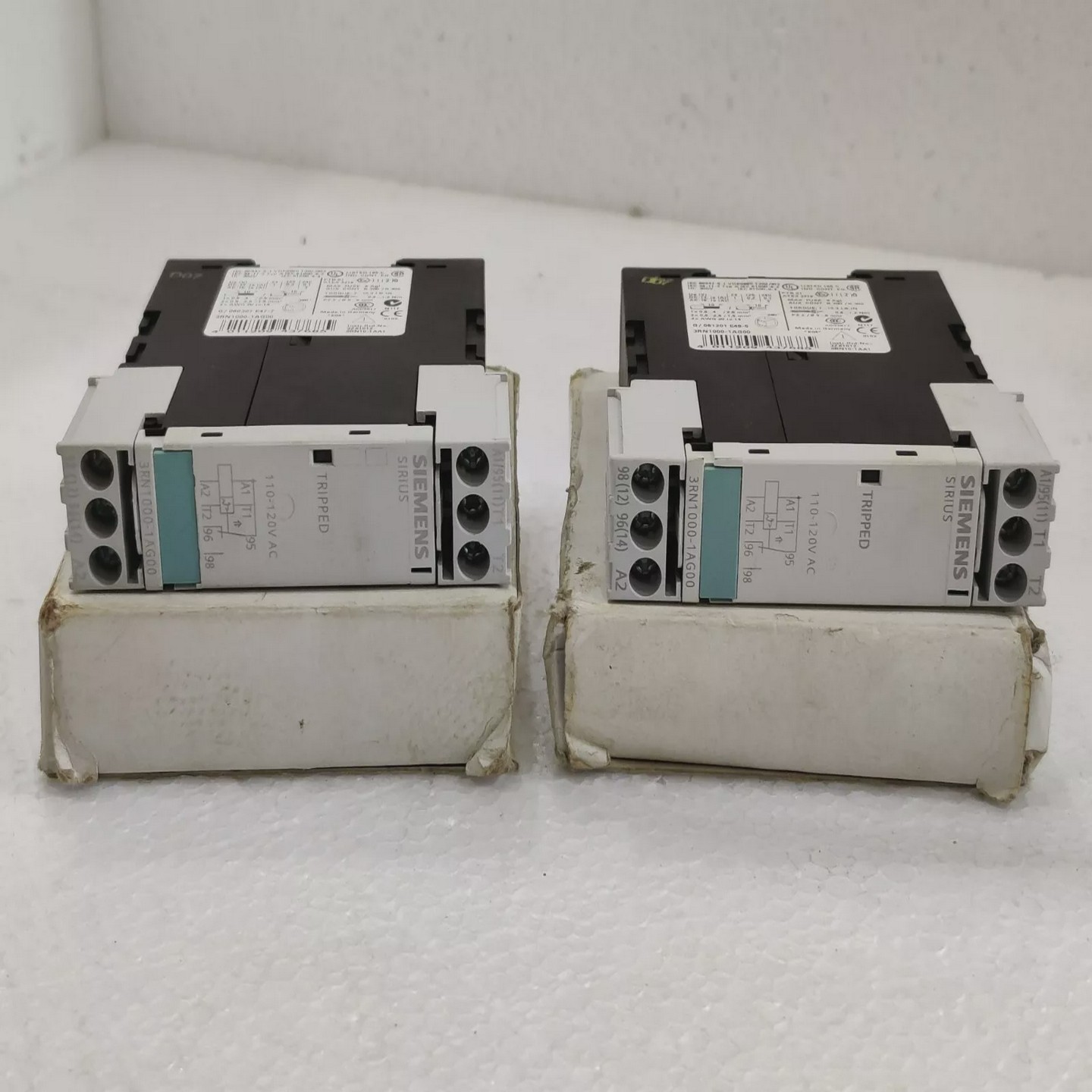 2QtyOfSiemens3RN1000-1AG00ThermistorMotorProtectionR