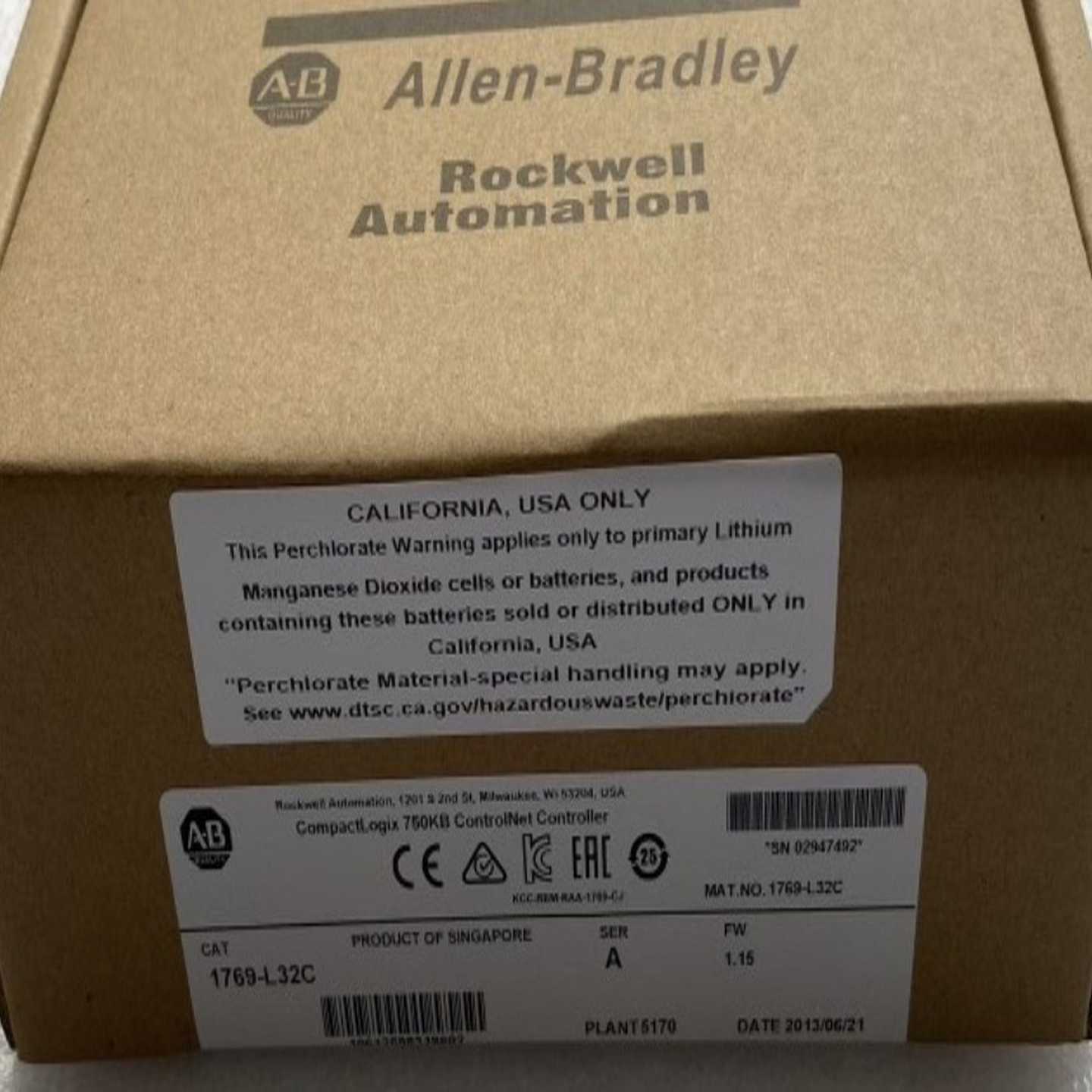 1769-L32CAllen-Bradley罗克韦尔P询价