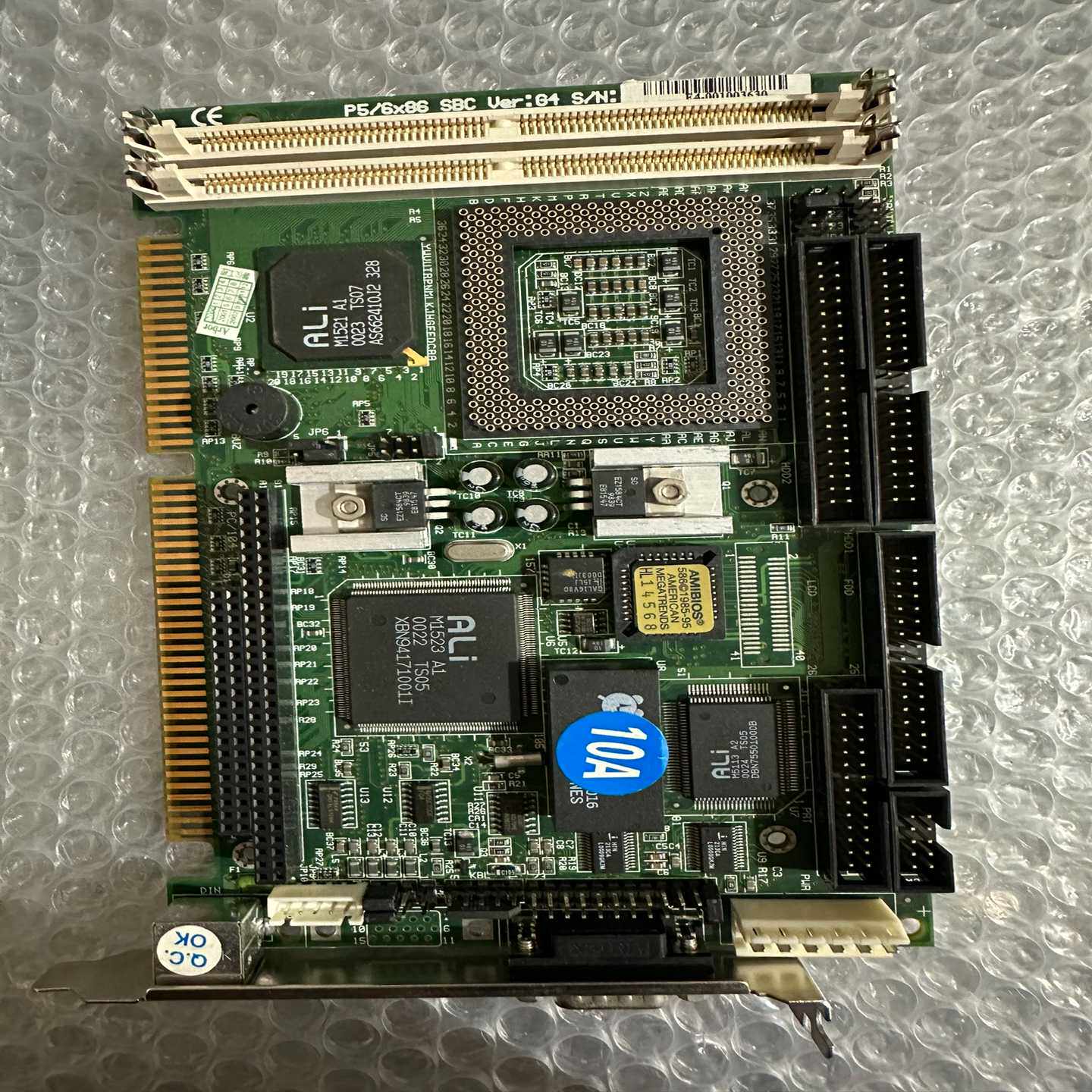 P5/6X86SBCVER:G4工控板P/N:PIA-4--议价商品