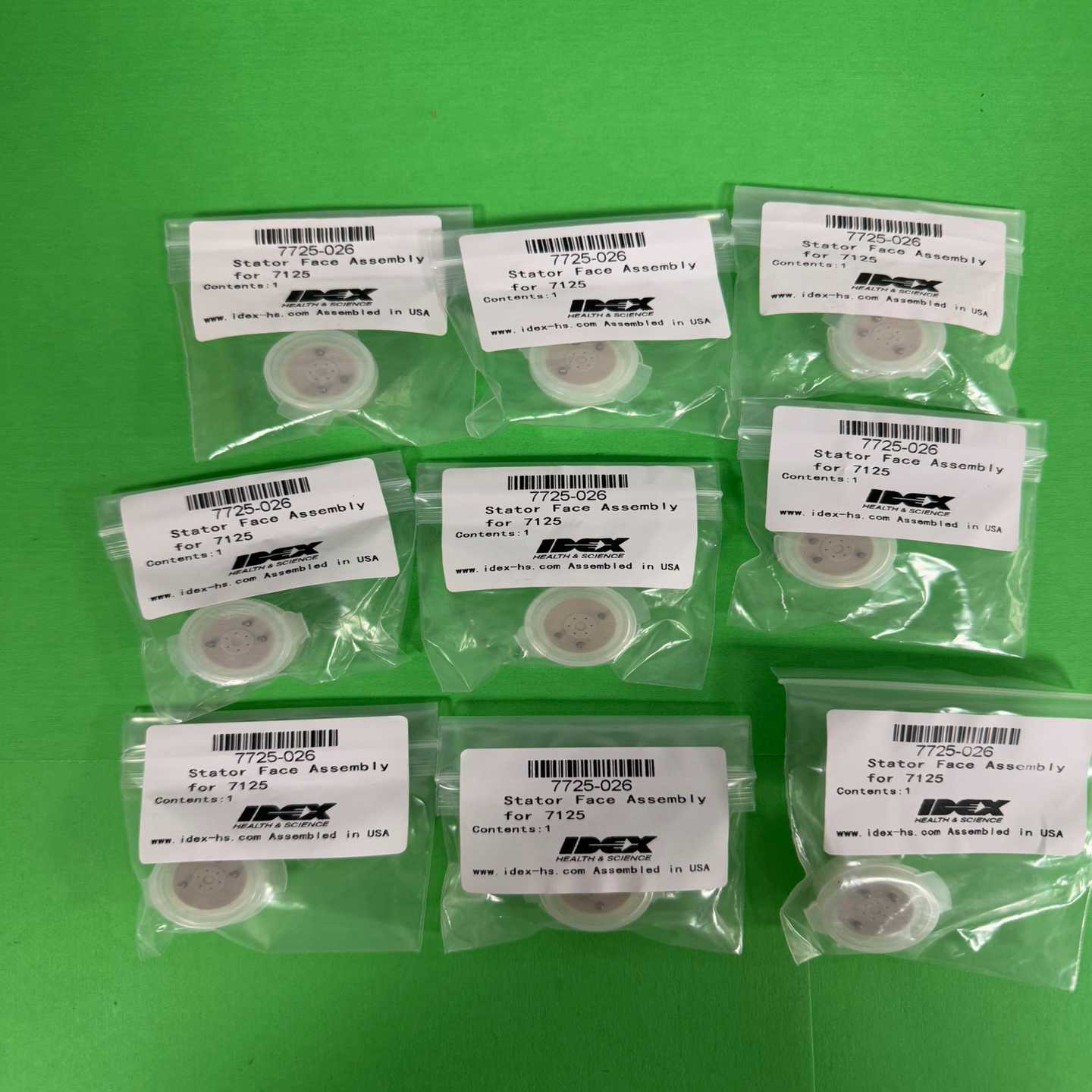 IDEX7725-026定子密封圈StatorFace