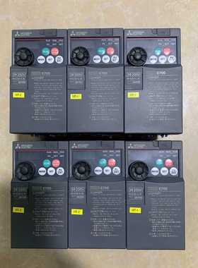 FR-E720-0.4K拆机三菱变频器0.4KW，成色如图，