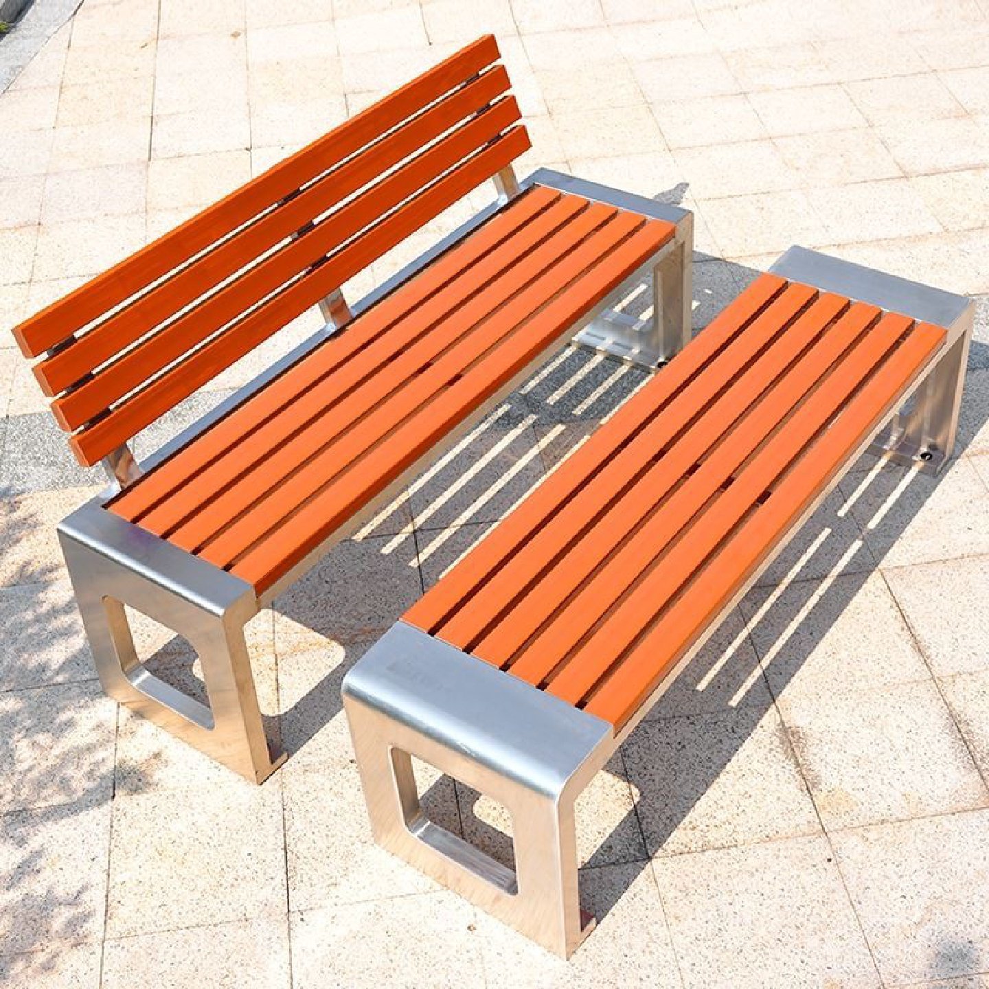 不锈钢公园椅户外长椅靠背椅防腐实木休闲室外广场小区长凳长条椅,橡塑材料及制品,PVC棒,淘宝优惠券,粉丝福利购,淘宝优惠卷