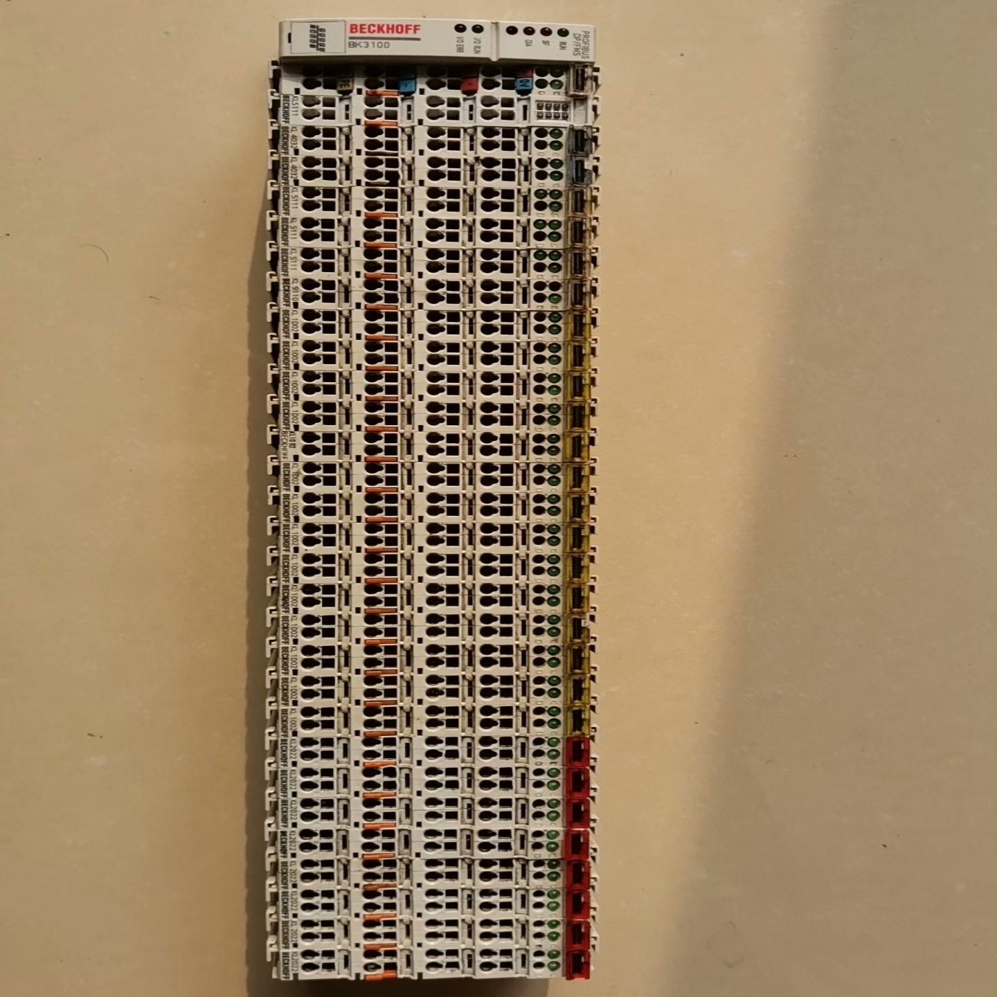 询价~倍福模块，型号BK3100一个，KL4032 2片，KL91