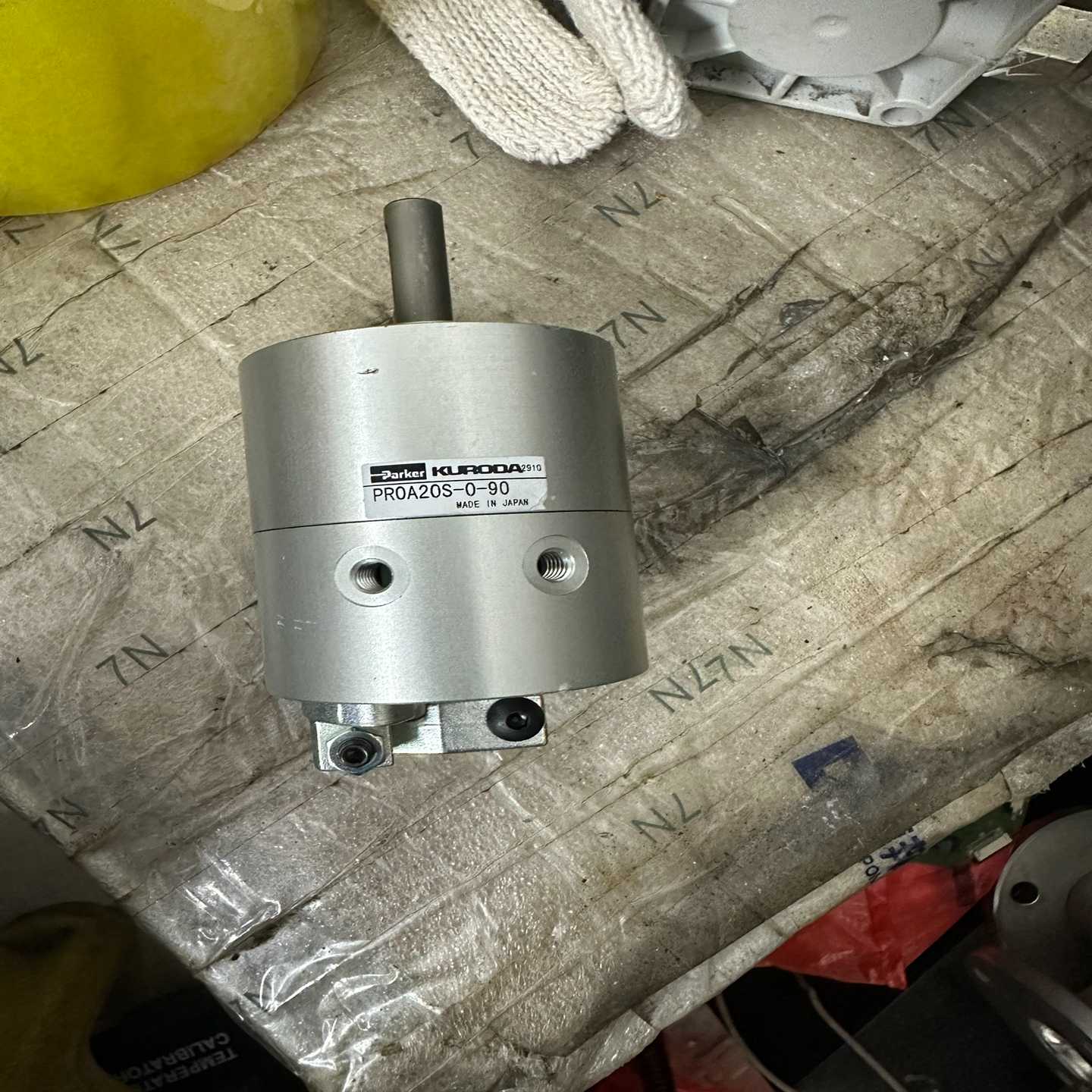 （议价）日本黑田KURODA旋转气缸PR0A20S-0-90