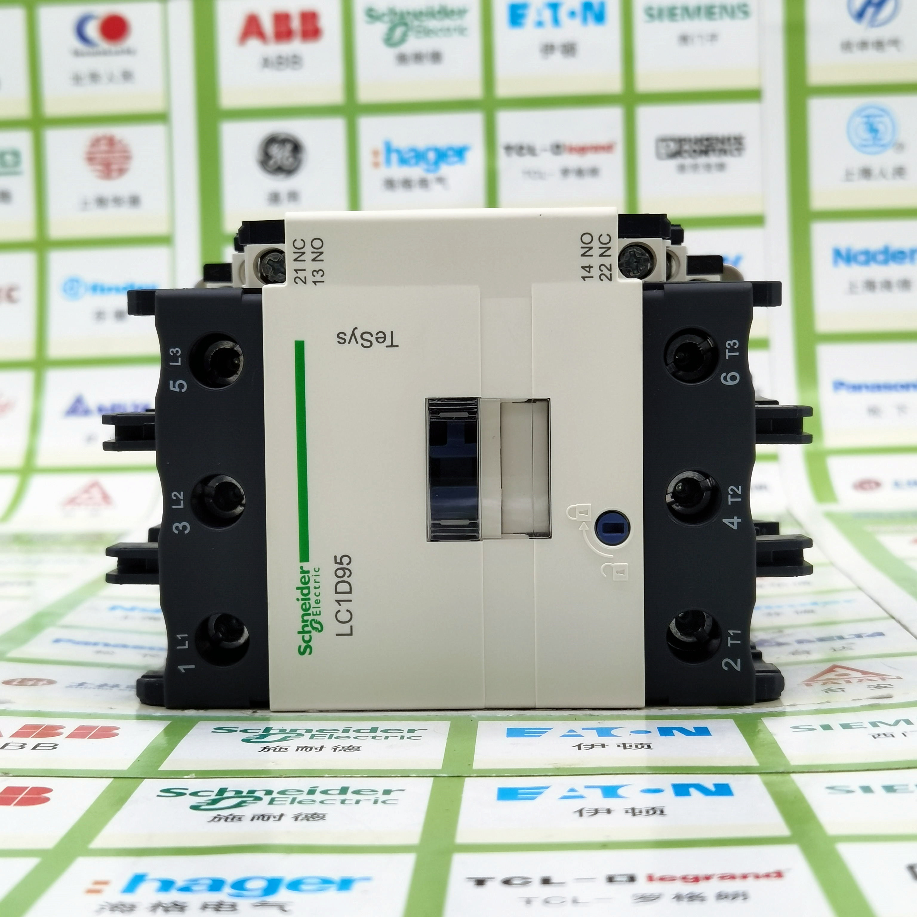 隆兴施耐德LC1D95Q7C M7C F7C交流接触器220V三相CJX2-95直流延*