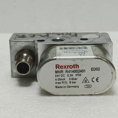 REXROTH R414002401 ED02 EP Pressure Regulator 06 Bar 24VDC N