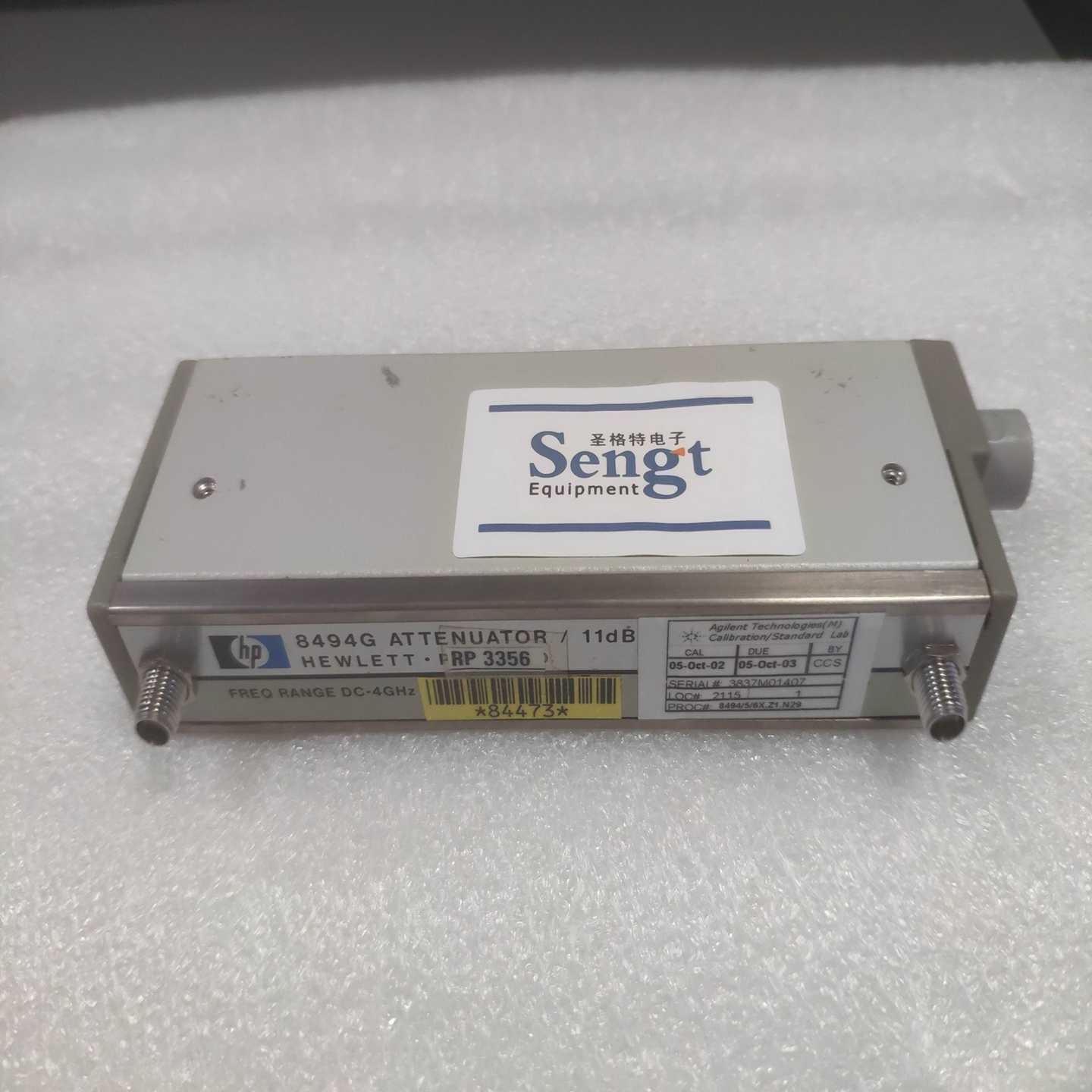 询价-HP8494G衰减器8496g程控步进衰减器4ghz0