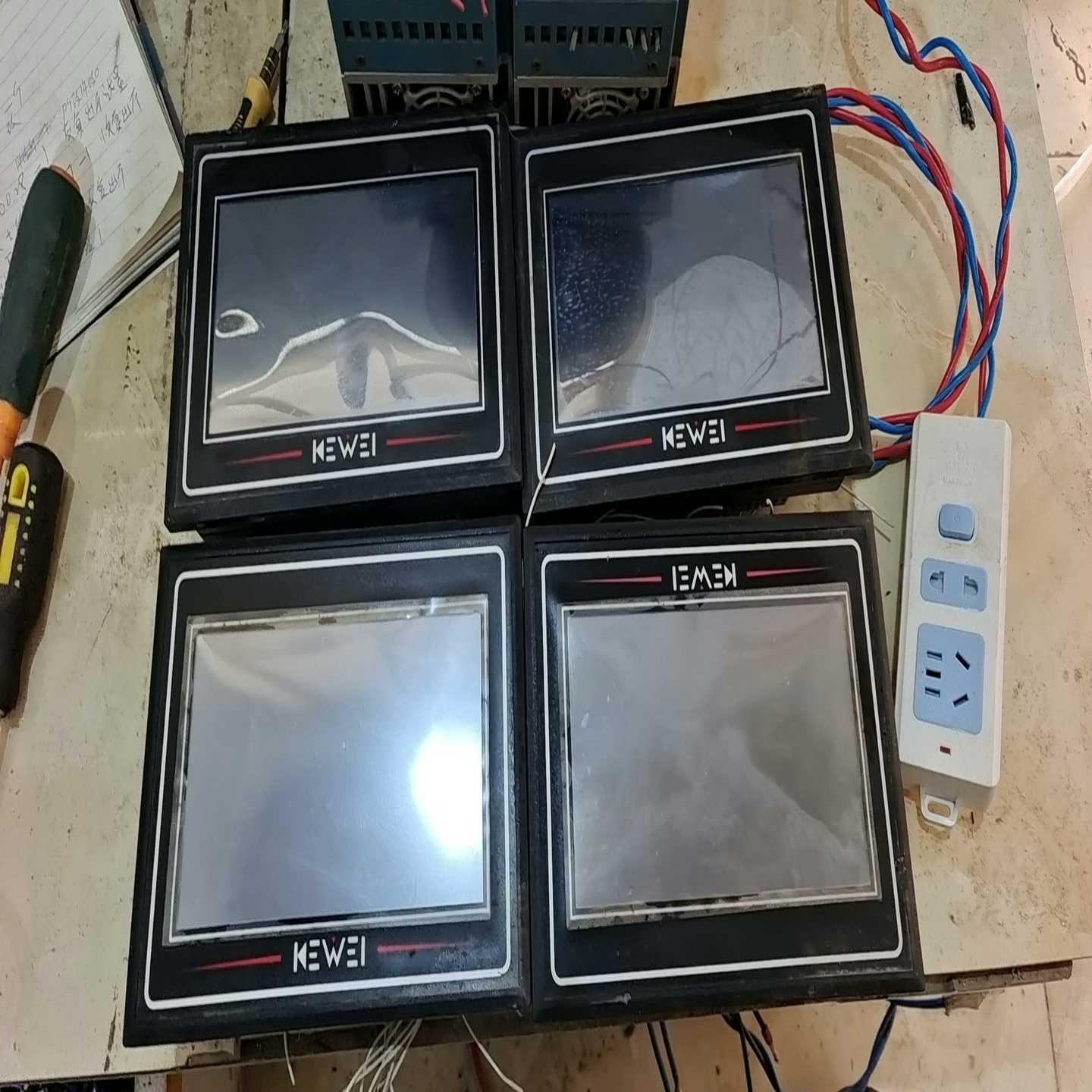 KEWEI科威彩触摸屏HMIB-12M12R-PC一体