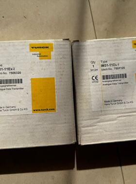 7506320TURCK图尔克IM3111EXI7，议价商品