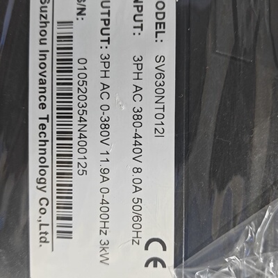 寻I汇川伺服驱动器SV630NT012I