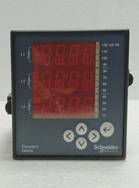 施耐德电气ConzervEM6400功率和能量计AccCl:0.550mA