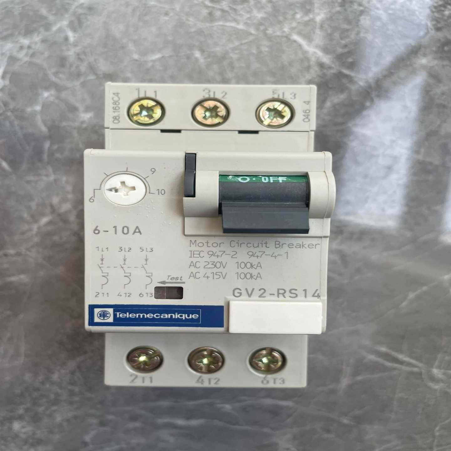 电动机断路器GV2-RS14/6-10A询价