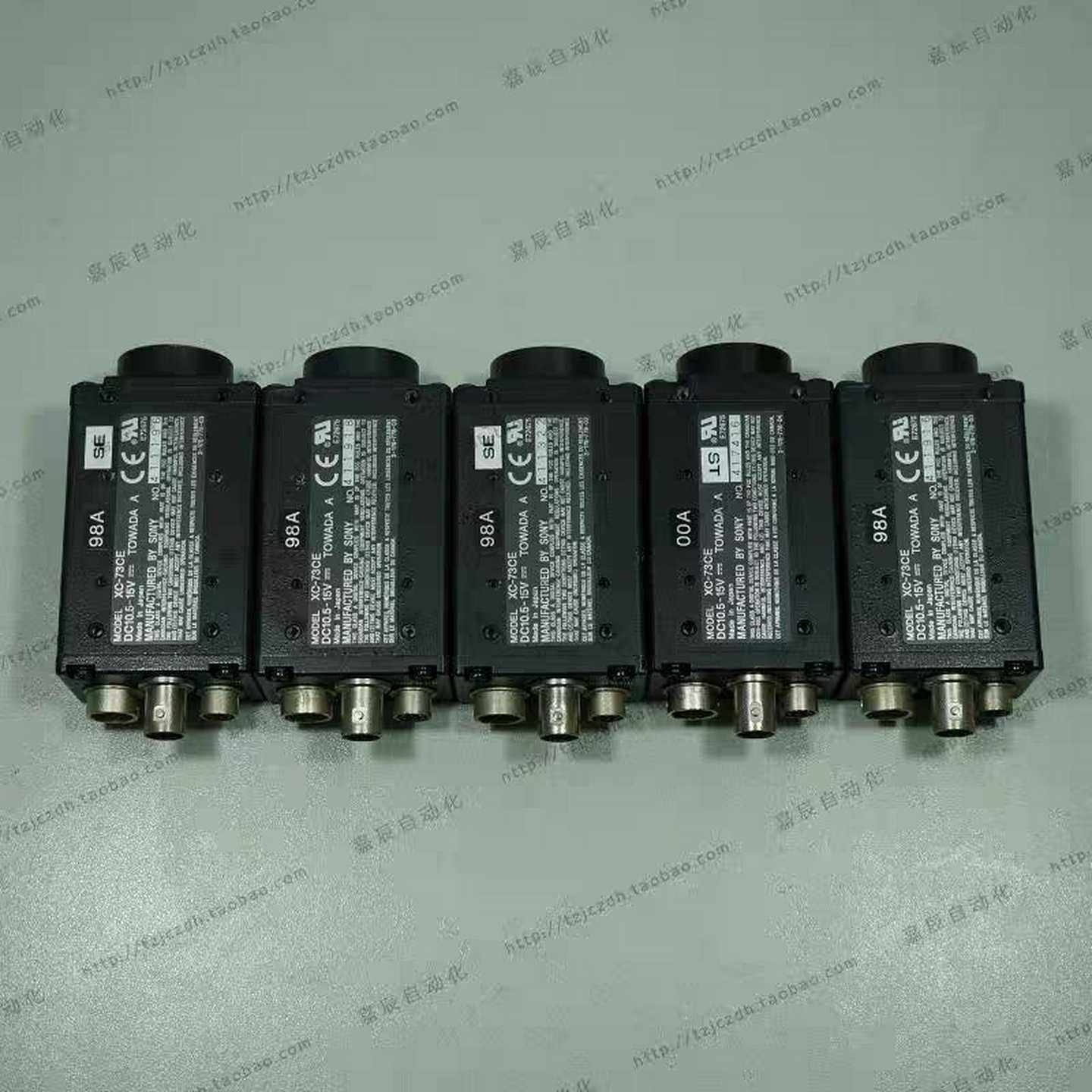 询价SONYXC-73CE黑白CCD工业相机保修半年二手