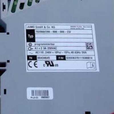 （洋洋设备）JUMO00434645久茂温控器iTRONDR100