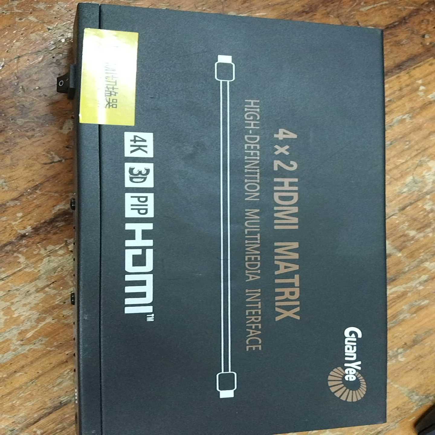GuanYee冠艺HDMI切换器4K成色很新无询价