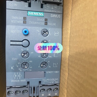 SIEMENS3RW40381BB04西门子软启动器-议价
