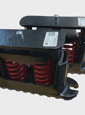 Lot of 2 VMC C2P1D00 Spring Flex Isolators 1020lb Max Load e
