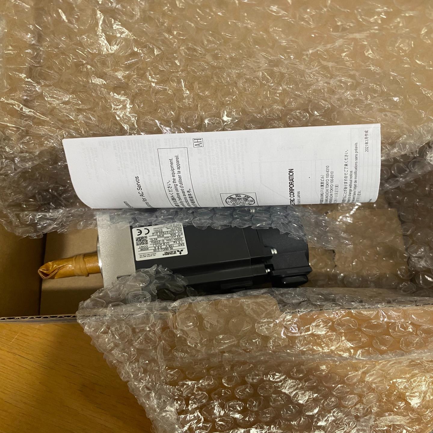 三菱伺服电机，型号HG-KN43J-S100，实物图拍摄，全--议价商品