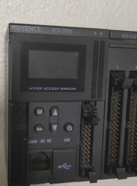 议价正品拆机基恩士PLCKV700KVC64XAKV适用