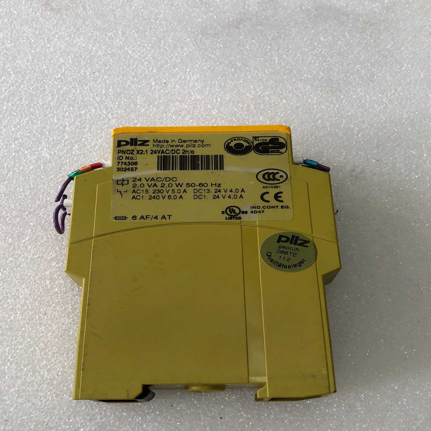 PNOZX2.124VAC/DC2n/o2（零零电子）