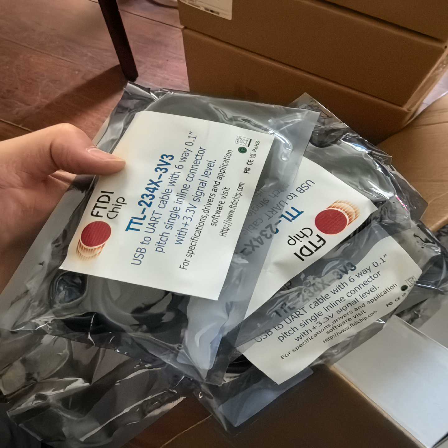 （请询价）TTL-234X-3V3  FTDI数据线 单价