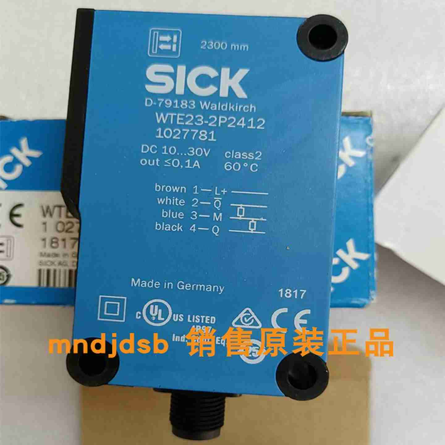 议价-全新正品传感器WTE23-2P2412德国SICK光电开关10E27781