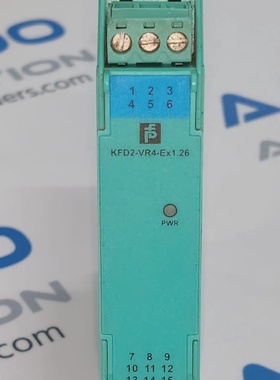 PEPPERLFUCHSKFD2VR4Ex1.26伏重复器1通道隔离桶196355