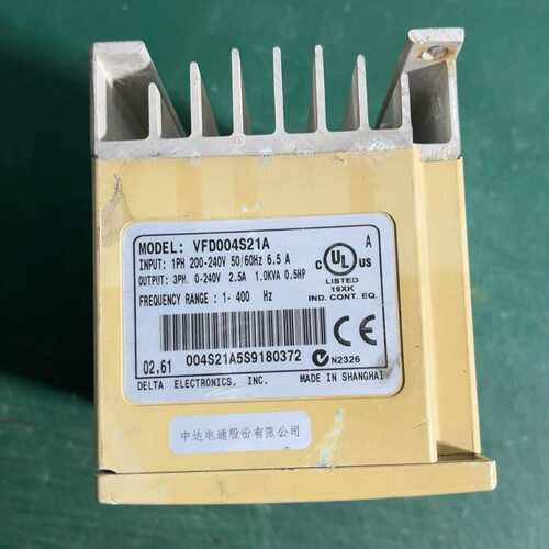 咨询-台达变频器VFD004S21A..