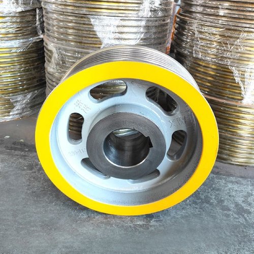 东芝曳引轮东芝电梯曳引轮330*6*8CV330东芝曳引轮主机曳引机轮