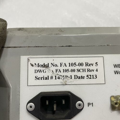 询-WESLAN SYSTEMS FA10500 Rev 5