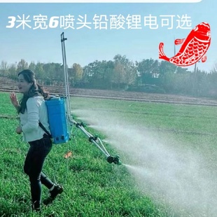 批发多喷头架子喷雾器3米支架电动喷雾器锂电铅酸可选喷雾机