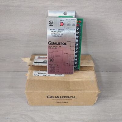 QUALITROL 90930001 SEAL IN RELAY 24VDC  NEW WITH FILTHY BOX