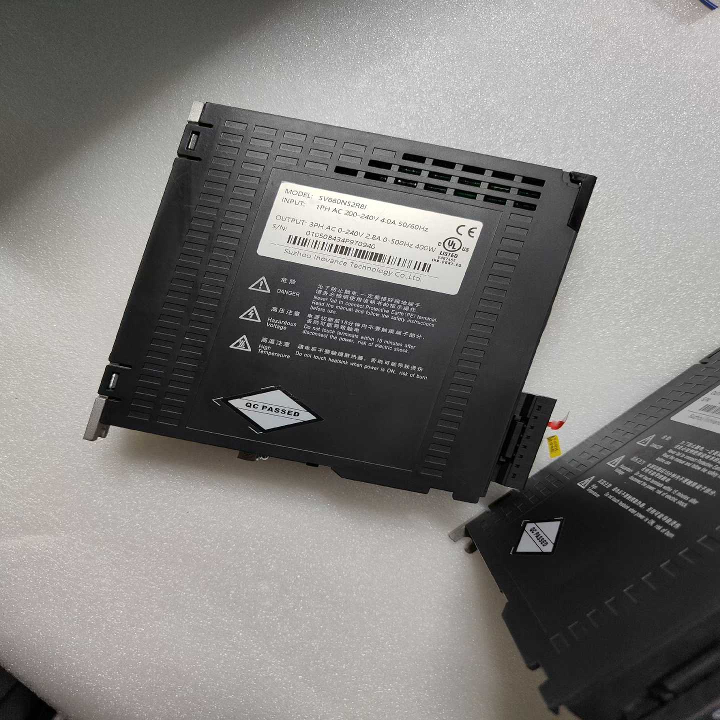 （洋洋设备）SV660NS2R8I汇川400W驱动器实物图功能包