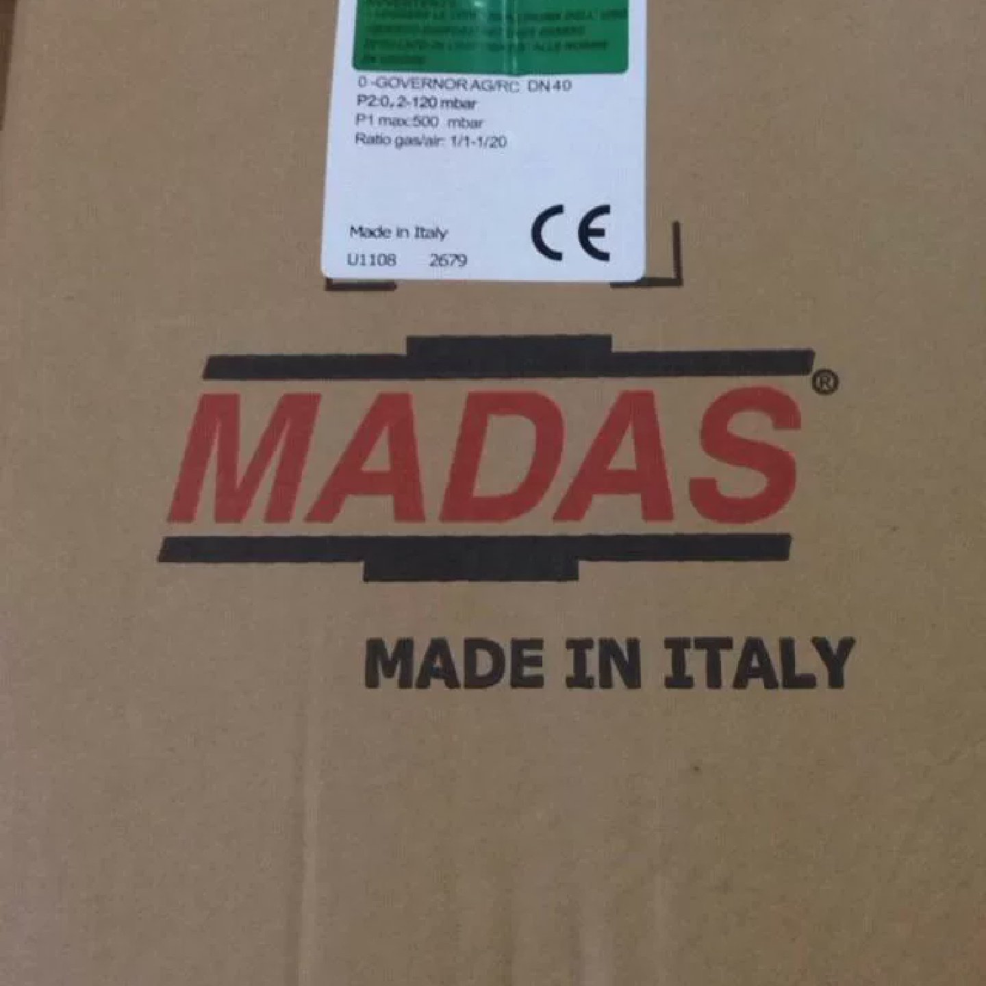 MASAS马达斯空燃比例阀AG/RC06DN40,DN50，原装全新正品