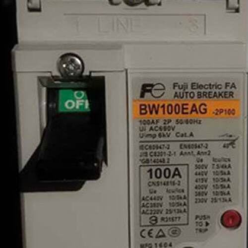 供应原装正品日本富士BW100EAG-2P 50A60A63A75A100断路器质保1年