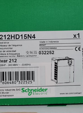 议价施耐德变频器ATV212HD11N4 ATV212HD15N4 ATV212HD18N4